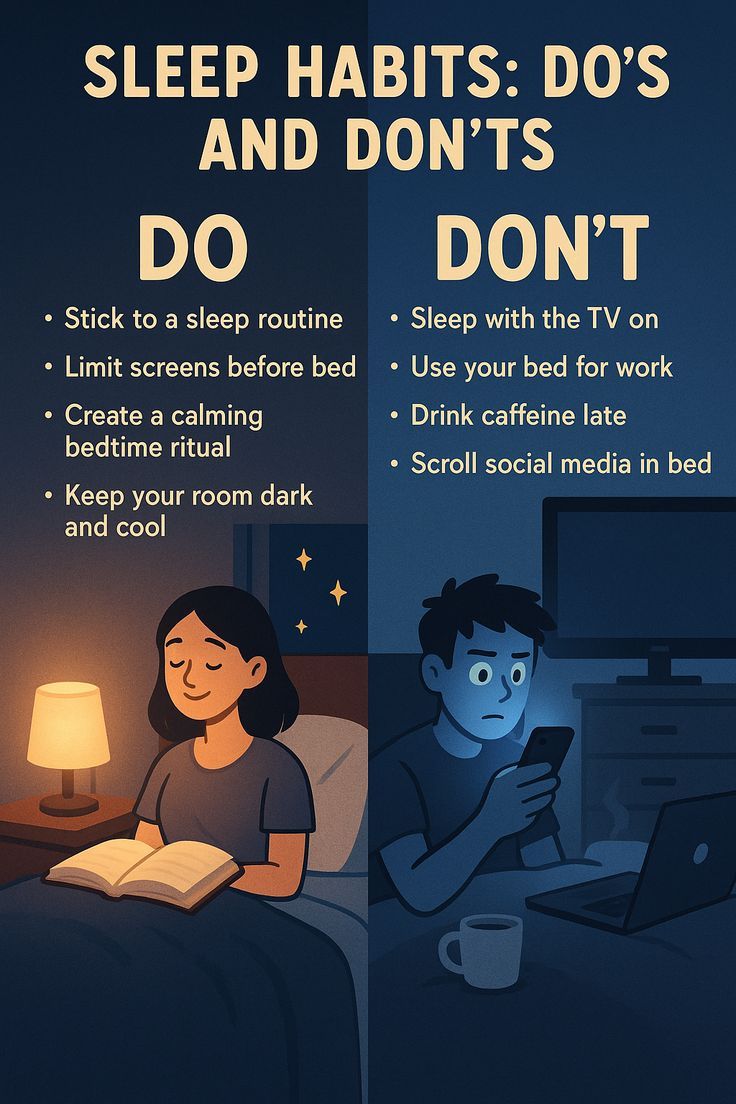 Sleep Habits: Do’s and Don’ts for Better Rest